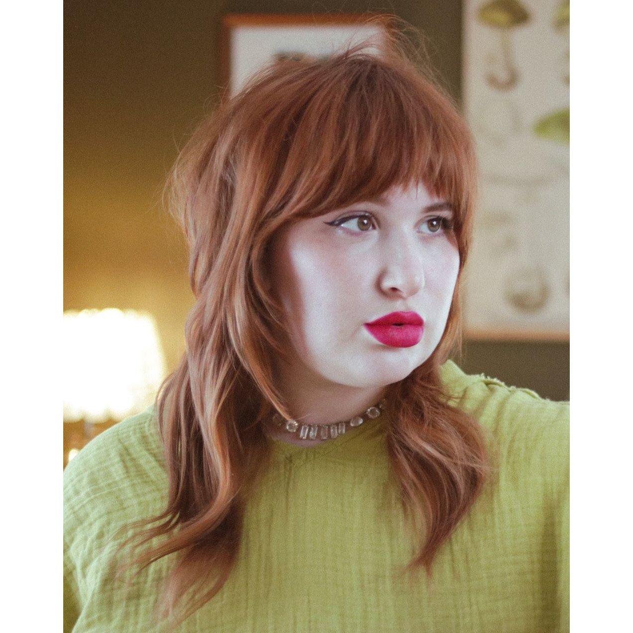 Vintage Art Deco Bezel Set Crystal Necklace by Art Deco Era - Vintage Meet Modern Vintage Jewelry - Chicago, Illinois - #oldhollywoodglamour #vintagemeetmodern #designervintage #jewelrybox #antiquejewelry #vintagejewelry