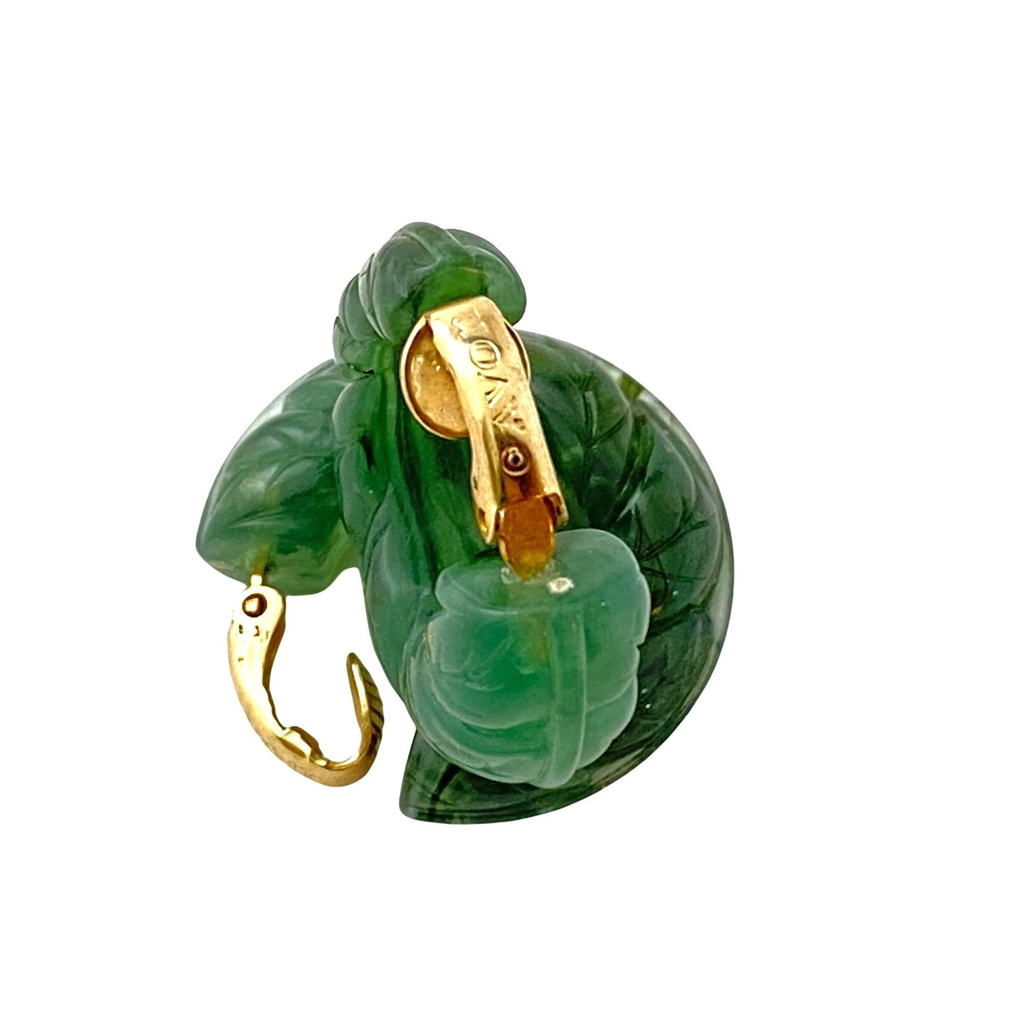 Vintage Avon Faux Jade Hoop Earrings by Avon - Vintage Meet Modern Vintage Jewelry - Chicago, Illinois - #oldhollywoodglamour #vintagemeetmodern #designervintage #jewelrybox #antiquejewelry #vintagejewelry