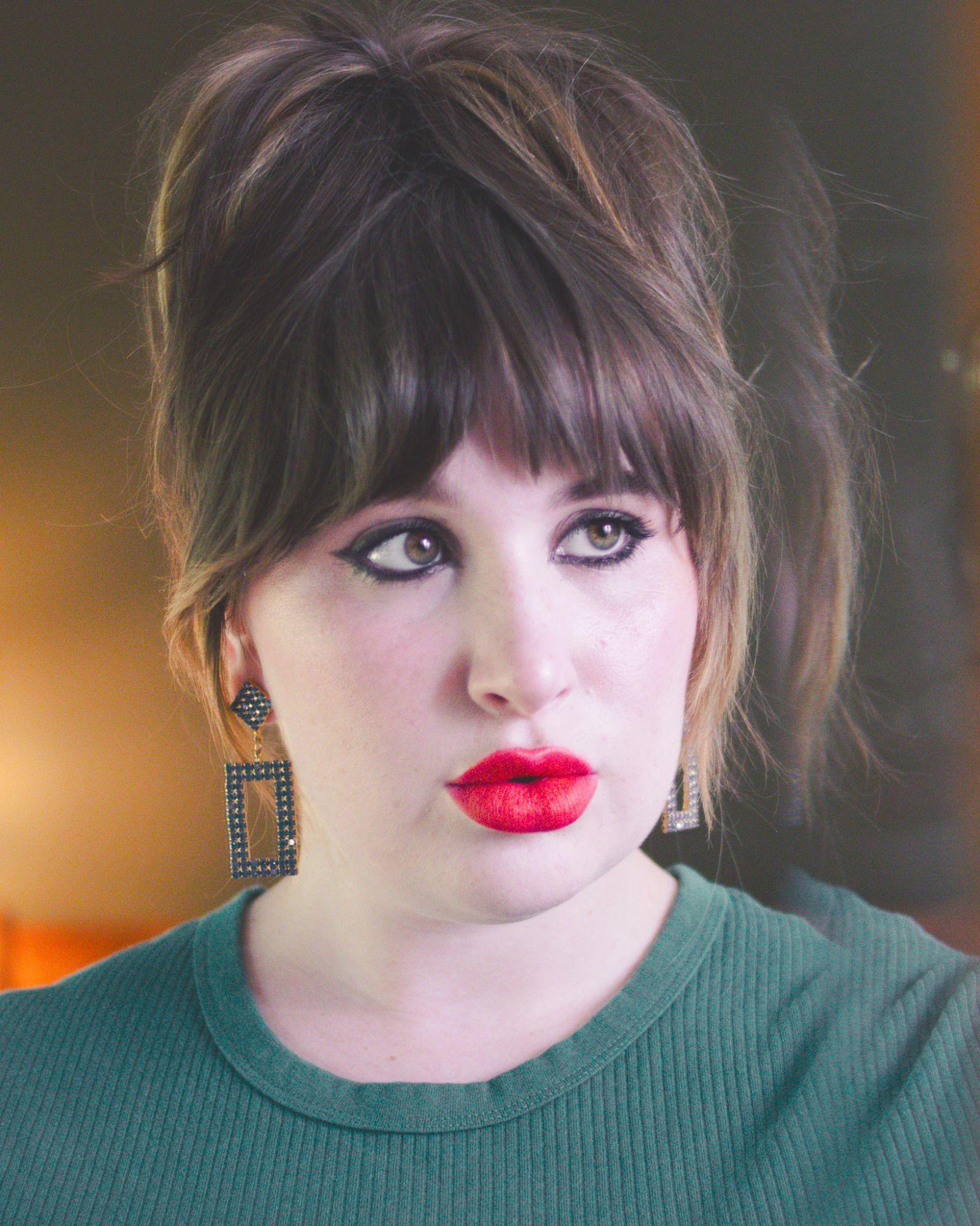 Vintage Blue Rhinestone Geometric Dangling Statement Earrings by Unsigned Beauty - Vintage Meet Modern Vintage Jewelry - Chicago, Illinois - #oldhollywoodglamour #vintagemeetmodern #designervintage #jewelrybox #antiquejewelry #vintagejewelry