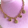Vintage Heart Charm Necklace by Unsigned Beauty - Vintage Meet Modern Vintage Jewelry - Chicago, Illinois - #oldhollywoodglamour #vintagemeetmodern #designervintage #jewelrybox #antiquejewelry #vintagejewelry