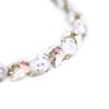 Vintage White Confetti Lucite with Iridescent Pink Specks Necklace by Coro - Vintage Meet Modern Vintage Jewelry - Chicago, Illinois - #oldhollywoodglamour #vintagemeetmodern #designervintage #jewelrybox #antiquejewelry #vintagejewelry
