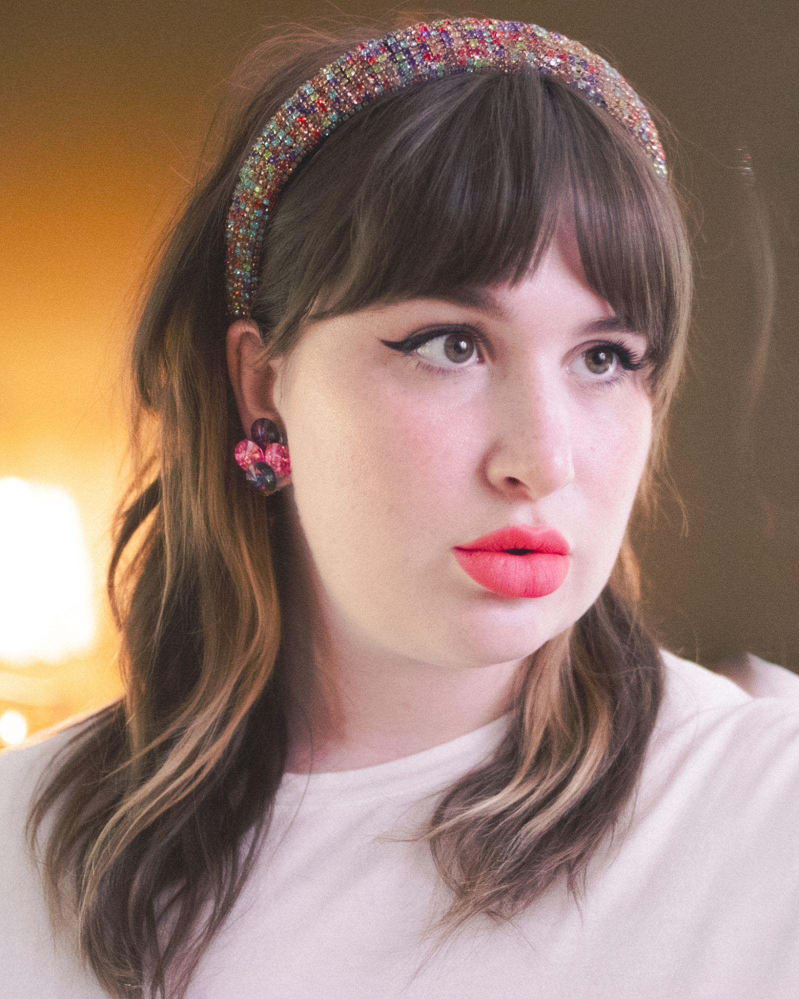 Vintage Pink Rivoli Rhinestone Statement Earrings by Unsigned Beauty - Vintage Meet Modern Vintage Jewelry - Chicago, Illinois - #oldhollywoodglamour #vintagemeetmodern #designervintage #jewelrybox #antiquejewelry #vintagejewelry