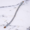 Vintage Suzanne Somers  Blue Topaz Trillion CZ Cut 18kt Gold Over Sterling Silver Tennis Bracelet by Suzanne Somers - Vintage Meet Modern Vintage Jewelry - Chicago, Illinois - #oldhollywoodglamour #vintagemeetmodern #designervintage #jewelrybox #antiquejewelry #vintagejewelry