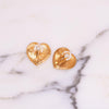 Vintage Avon Pearl and Diamante Crystal Heart Earrings by Avon - Vintage Meet Modern Vintage Jewelry - Chicago, Illinois - #oldhollywoodglamour #vintagemeetmodern #designervintage #jewelrybox #antiquejewelry #vintagejewelry