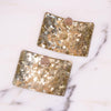 Vintage Retro Glitter Lucite Silver Shoe Clip by Patent Pending - Vintage Meet Modern Vintage Jewelry - Chicago, Illinois - #oldhollywoodglamour #vintagemeetmodern #designervintage #jewelrybox #antiquejewelry #vintagejewelry