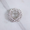 Diamante Laurel Brooch by Vintage Meet Modern - Vintage Meet Modern Vintage Jewelry - Chicago, Illinois - #oldhollywoodglamour #vintagemeetmodern #designervintage #jewelrybox #antiquejewelry #vintagejewelry