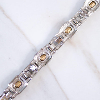 The Great Gatsby Bracelet by Ciner - Vintage Meet Modern Vintage Jewelry - Chicago, Illinois - #oldhollywoodglamour #vintagemeetmodern #designervintage #jewelrybox #antiquejewelry #vintagejewelry