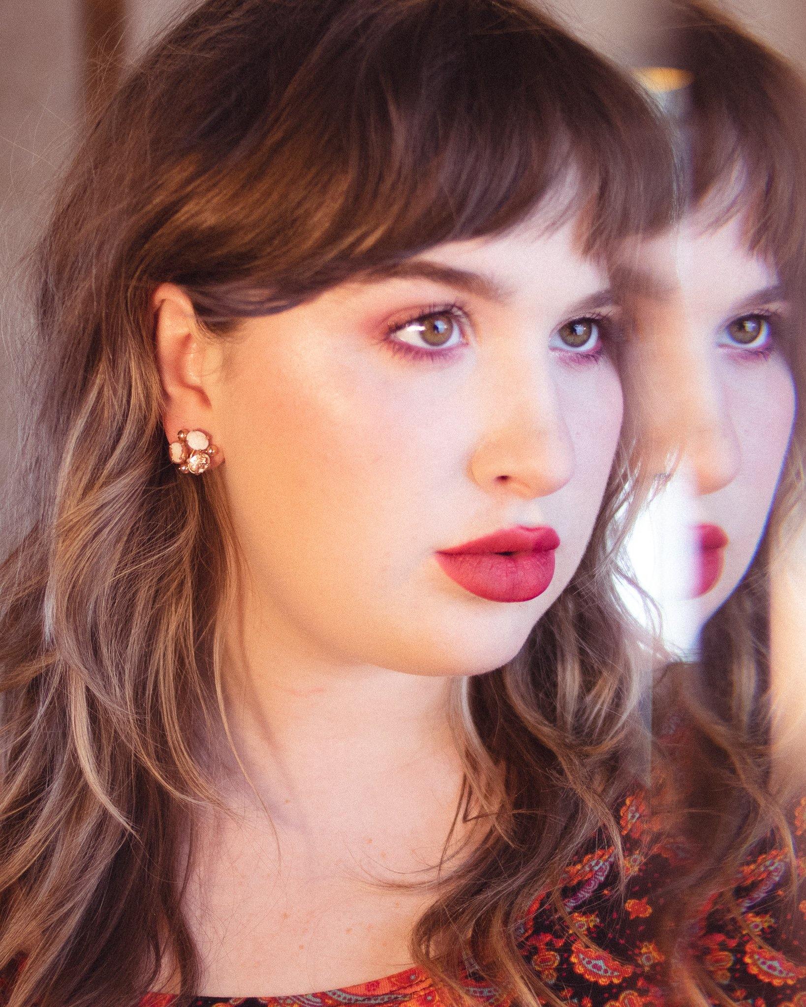 Vintage Cameo Carved Silhouette Earrings by Gold Filled - Vintage Meet Modern Vintage Jewelry - Chicago, Illinois - #oldhollywoodglamour #vintagemeetmodern #designervintage #jewelrybox #antiquejewelry #vintagejewelry