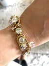 Vintage Juliana Diamante and Aurora Borealis Bracelet by Juliana - Vintage Meet Modern Vintage Jewelry - Chicago, Illinois - #oldhollywoodglamour #vintagemeetmodern #designervintage #jewelrybox #antiquejewelry #vintagejewelry
