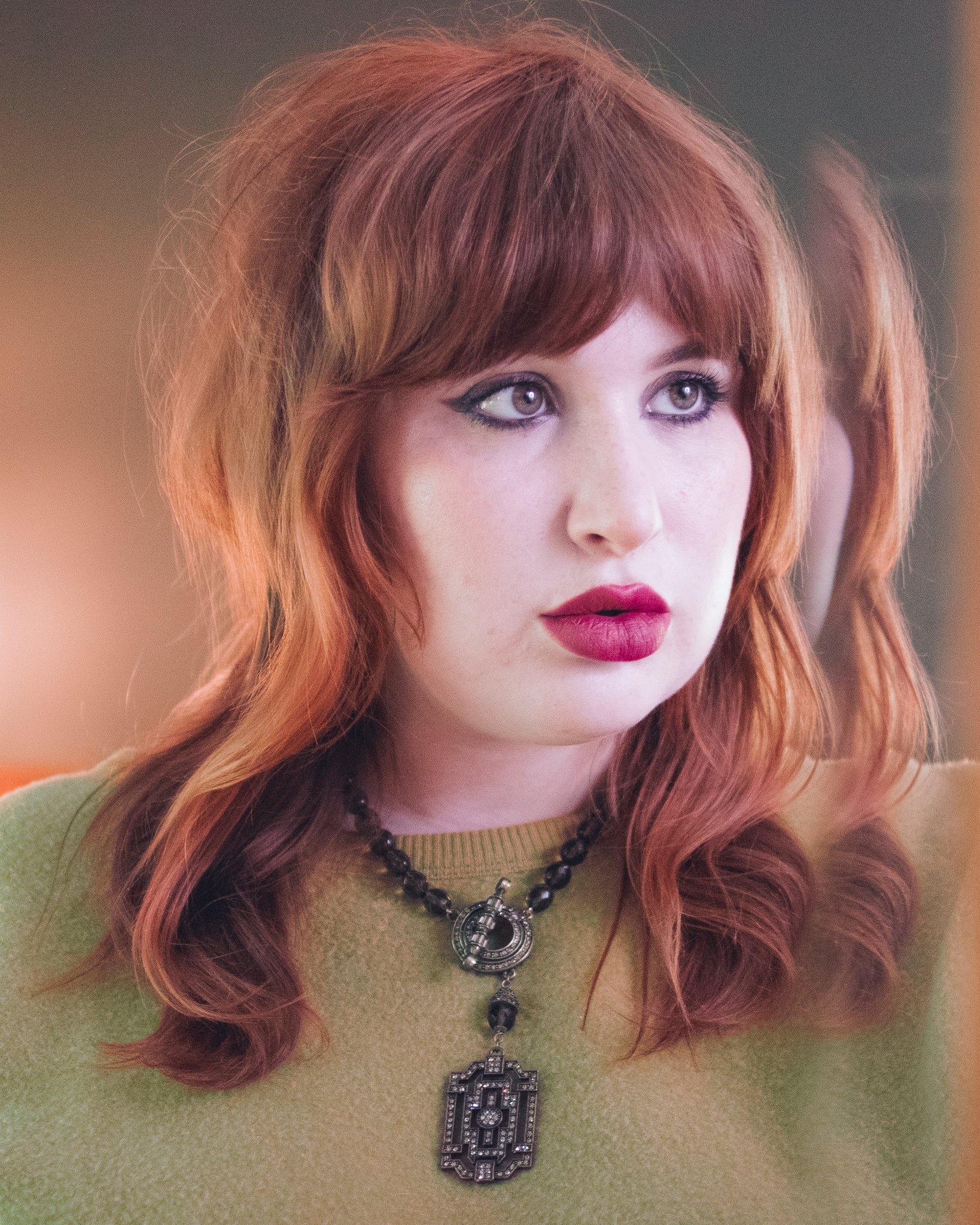 Vintage Smokey Crystal Beaded Necklace with Art Deco Pendant by Unsigned Beauty - Vintage Meet Modern Vintage Jewelry - Chicago, Illinois - #oldhollywoodglamour #vintagemeetmodern #designervintage #jewelrybox #antiquejewelry #vintagejewelry