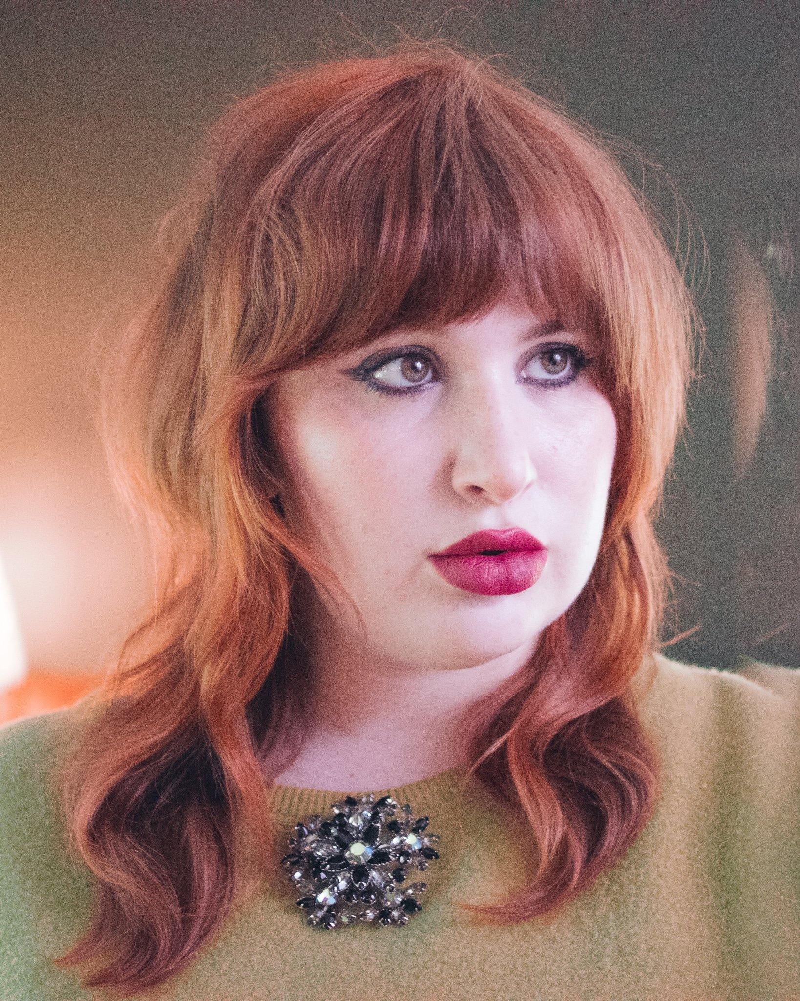 Vintage Black Jet and Sparkly Aurora Borealis Rhinestone Brooch by Unsigned Beauty - Vintage Meet Modern Vintage Jewelry - Chicago, Illinois - #oldhollywoodglamour #vintagemeetmodern #designervintage #jewelrybox #antiquejewelry #vintagejewelry