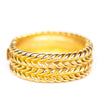 Vintage Wide Gold Braided Hinged Bangle by Dubin NR - Vintage Meet Modern Vintage Jewelry - Chicago, Illinois - #oldhollywoodglamour #vintagemeetmodern #designervintage #jewelrybox #antiquejewelry #vintagejewelry