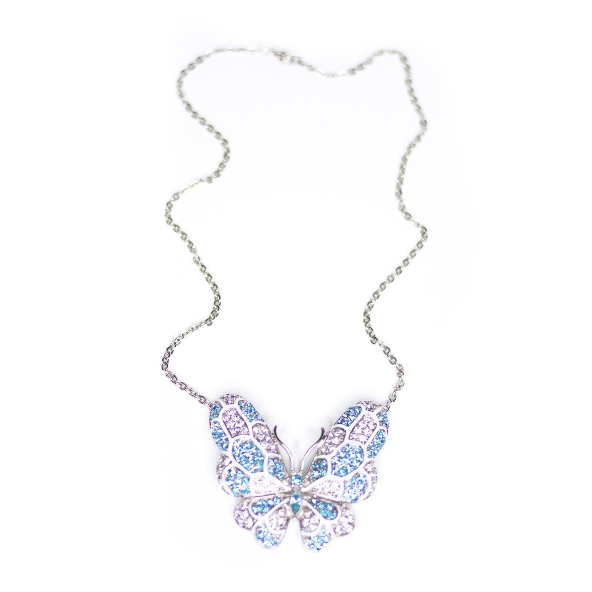 Vintage Sarah Coventry Butterfly Necklace