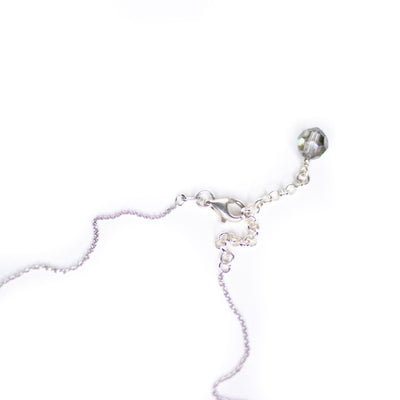 Vintage Floating Circle Sterling Silver Necklace by Hallmarked 925 - Vintage Meet Modern Vintage Jewelry - Chicago, Illinois - #oldhollywoodglamour #vintagemeetmodern #designervintage #jewelrybox #antiquejewelry #vintagejewelry