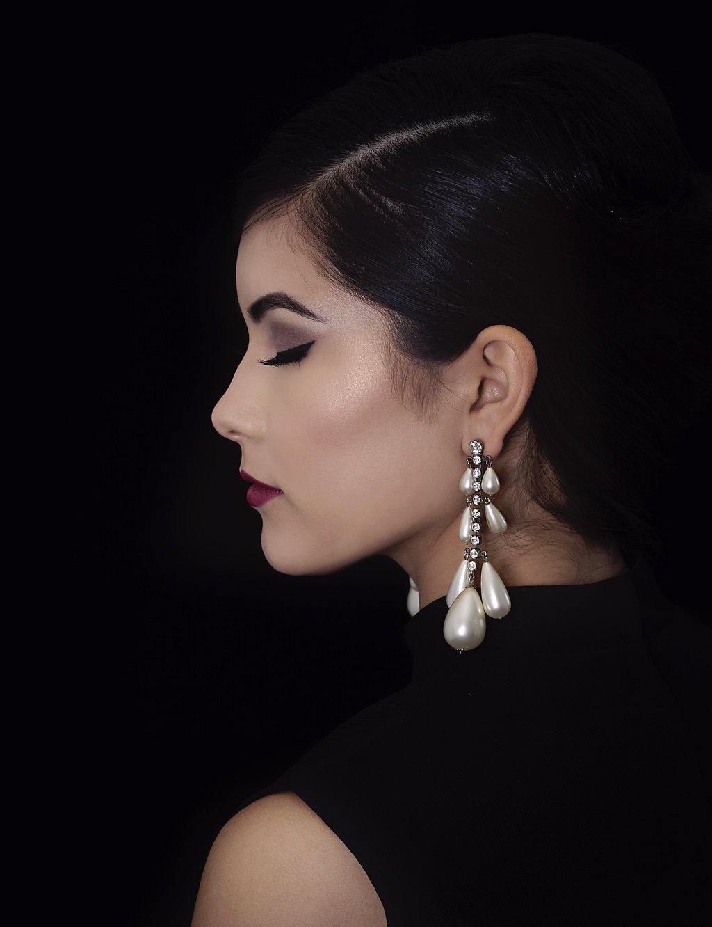 1980's Rhinestone and Pearl Drop Chandelier Earrings by 1980s - Vintage Meet Modern Vintage Jewelry - Chicago, Illinois - #oldhollywoodglamour #vintagemeetmodern #designervintage #jewelrybox #antiquejewelry #vintagejewelry