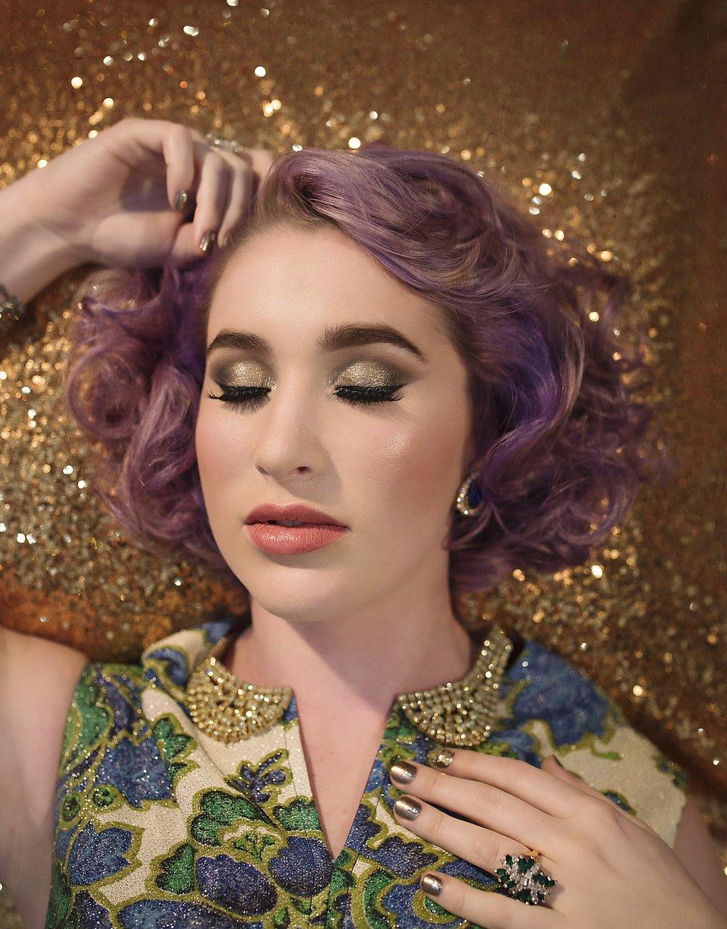 Lemon Citrine Rhinestone Collar by Vintage Meet Modern - Vintage Meet Modern Vintage Jewelry - Chicago, Illinois - #oldhollywoodglamour #vintagemeetmodern #designervintage #jewelrybox #antiquejewelry #vintagejewelry