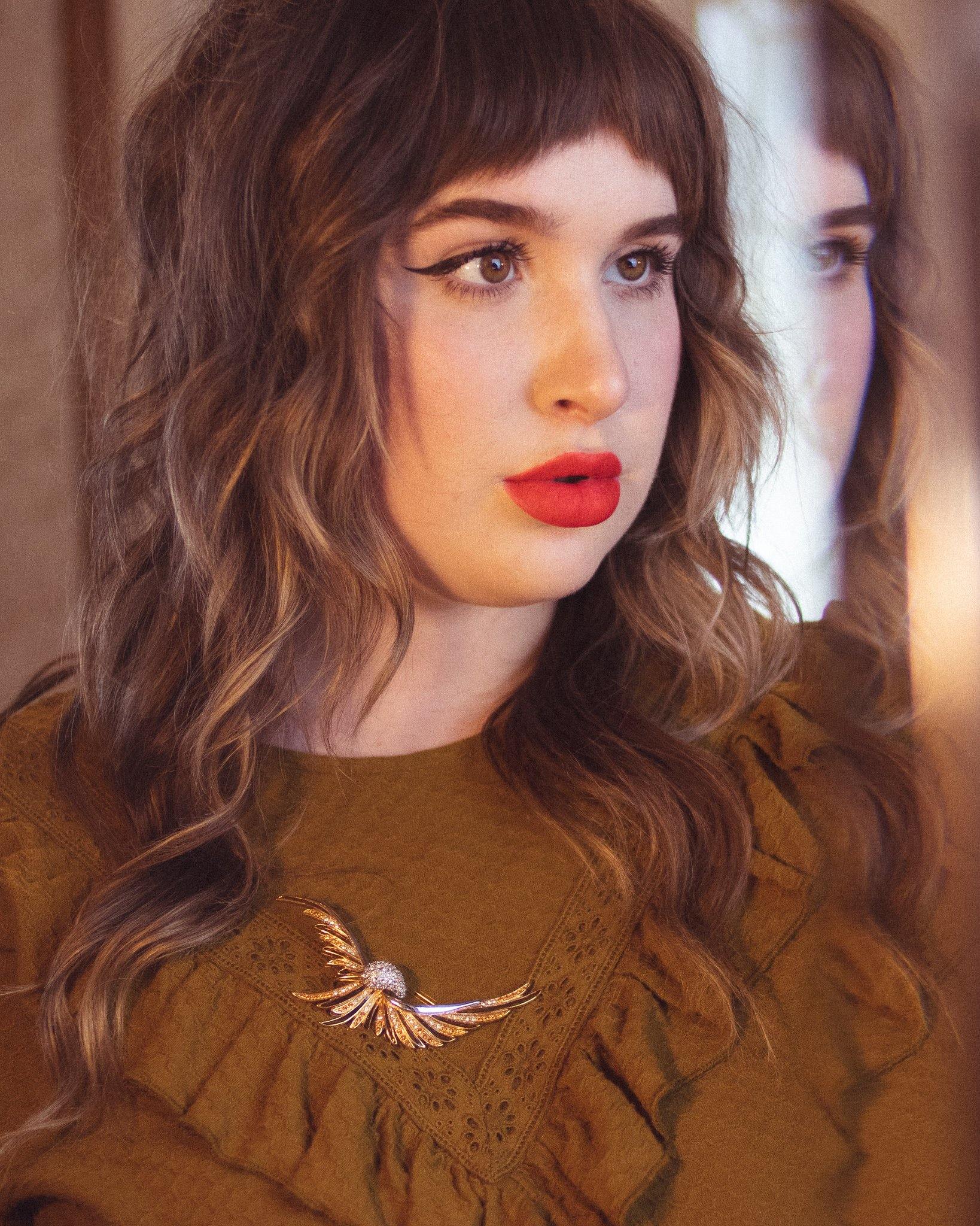 Vintage Joan Rivers Gold Rising Phoenix Brooch by Joan Rivers - Vintage Meet Modern Vintage Jewelry - Chicago, Illinois - #oldhollywoodglamour #vintagemeetmodern #designervintage #jewelrybox #antiquejewelry #vintagejewelry