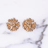 Vintage Shade of Green Starburst Pinwheel Rhinestone Earrings by Vintage Meet Modern  - Vintage Meet Modern Vintage Jewelry - Chicago, Illinois - #oldhollywoodglamour #vintagemeetmodern #designervintage #jewelrybox #antiquejewelry #vintagejewelry