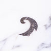 Vintage Sterling Silver Marcasite Brooch by Vintage Meet Modern  - Vintage Meet Modern Vintage Jewelry - Chicago, Illinois - #oldhollywoodglamour #vintagemeetmodern #designervintage #jewelrybox #antiquejewelry #vintagejewelry