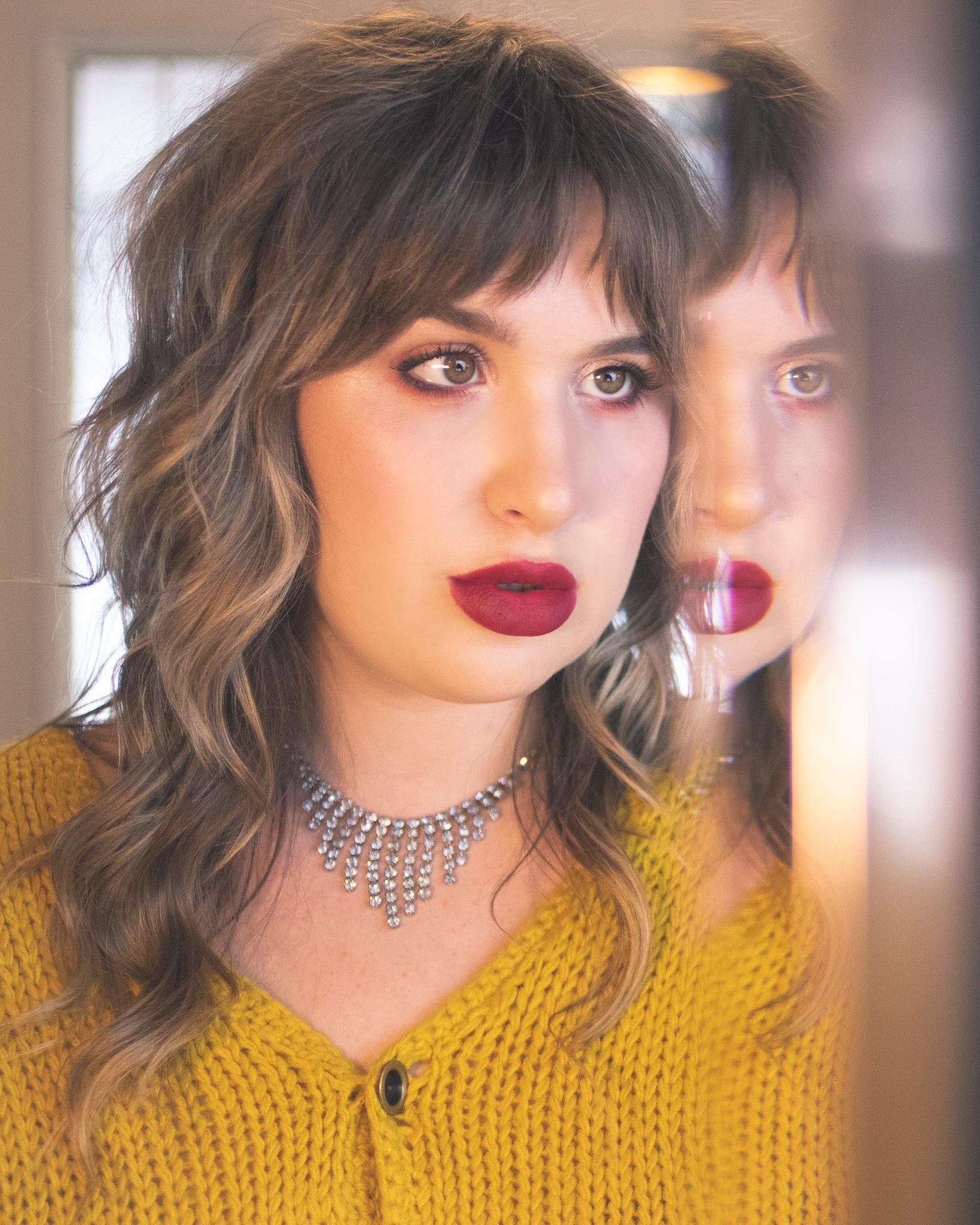 Vintage Cinderella Light Blue Rhinestone Fringed Bib Necklace, Silver Tone, Fish Hook Necklace, Dangle by 1950s - Vintage Meet Modern Vintage Jewelry - Chicago, Illinois - #oldhollywoodglamour #vintagemeetmodern #designervintage #jewelrybox #antiquejewelry #vintagejewelry