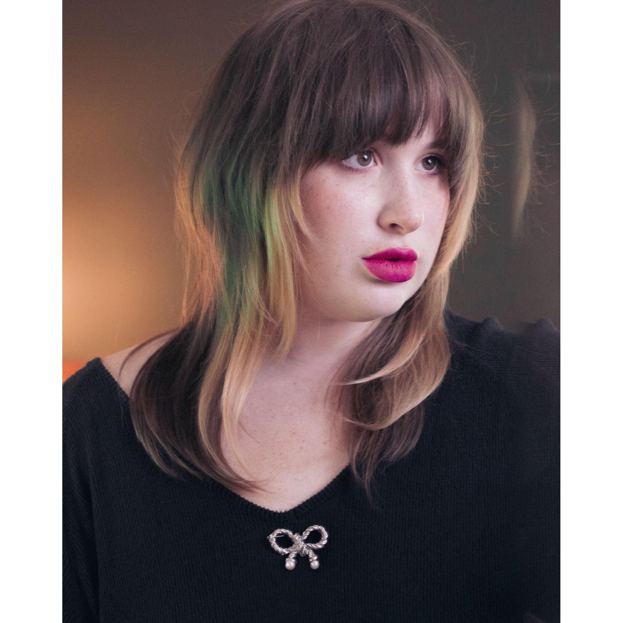 Vintage Silver Bow With Pearls Brooch by Unsigned Beauty - Vintage Meet Modern Vintage Jewelry - Chicago, Illinois - #oldhollywoodglamour #vintagemeetmodern #designervintage #jewelrybox #antiquejewelry #vintagejewelry