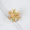 Holly Petite Christmas Brooch by Unsigned Beauty - Vintage Meet Modern Vintage Jewelry - Chicago, Illinois - #oldhollywoodglamour #vintagemeetmodern #designervintage #jewelrybox #antiquejewelry #vintagejewelry