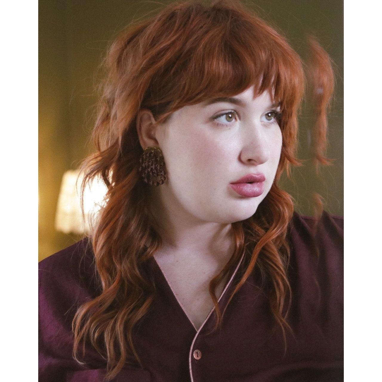 Vintage Purple Glass Bead Cha Cha Statement Earrings by Czech - Vintage Meet Modern Vintage Jewelry - Chicago, Illinois - #oldhollywoodglamour #vintagemeetmodern #designervintage #jewelrybox #antiquejewelry #vintagejewelry