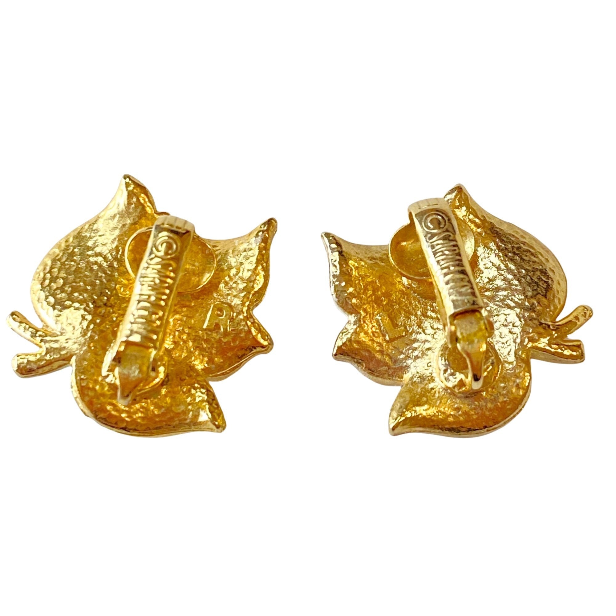 Vintage Sarah Coventry White Leaf and Turquoise  Bead Earrings by Sarah Coventry - Vintage Meet Modern Vintage Jewelry - Chicago, Illinois - #oldhollywoodglamour #vintagemeetmodern #designervintage #jewelrybox #antiquejewelry #vintagejewelry