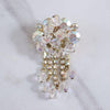 Vintage Juliana Sparkly Aurora Borealis Cha Cha Brooch Pendant by Juliana - Vintage Meet Modern Vintage Jewelry - Chicago, Illinois - #oldhollywoodglamour #vintagemeetmodern #designervintage #jewelrybox #antiquejewelry #vintagejewelry