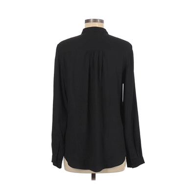 Anne Taylor Black Blouse with Pleat Detail and Bow by Ann Taylor - Vintage Meet Modern Vintage Jewelry - Chicago, Illinois - #oldhollywoodglamour #vintagemeetmodern #designervintage #jewelrybox #antiquejewelry #vintagejewelry