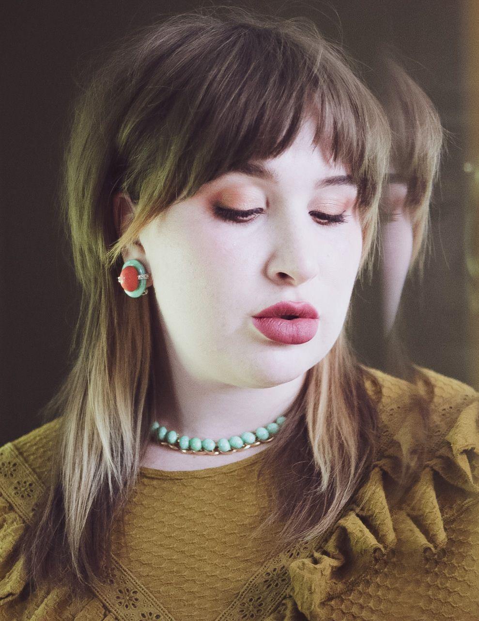 Vintage Crown Trifari Jade Glass Necklace by Crown Trifari - Vintage Meet Modern Vintage Jewelry - Chicago, Illinois - #oldhollywoodglamour #vintagemeetmodern #designervintage #jewelrybox #antiquejewelry #vintagejewelry