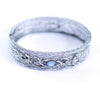 Silver and Blue Art Deco Bracelet by Unsigned Beauty - Vintage Meet Modern Vintage Jewelry - Chicago, Illinois - #oldhollywoodglamour #vintagemeetmodern #designervintage #jewelrybox #antiquejewelry #vintagejewelry