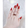 Vintage Ruby and Diamante Crystal Band Ring by Unsigned Beauty - Vintage Meet Modern Vintage Jewelry - Chicago, Illinois - #oldhollywoodglamour #vintagemeetmodern #designervintage #jewelrybox #antiquejewelry #vintagejewelry