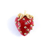 Vintage Kenneth Jay Lane Red Strawberry Brooch by Kenneth Jay Lane - Vintage Meet Modern Vintage Jewelry - Chicago, Illinois - #oldhollywoodglamour #vintagemeetmodern #designervintage #jewelrybox #antiquejewelry #vintagejewelry