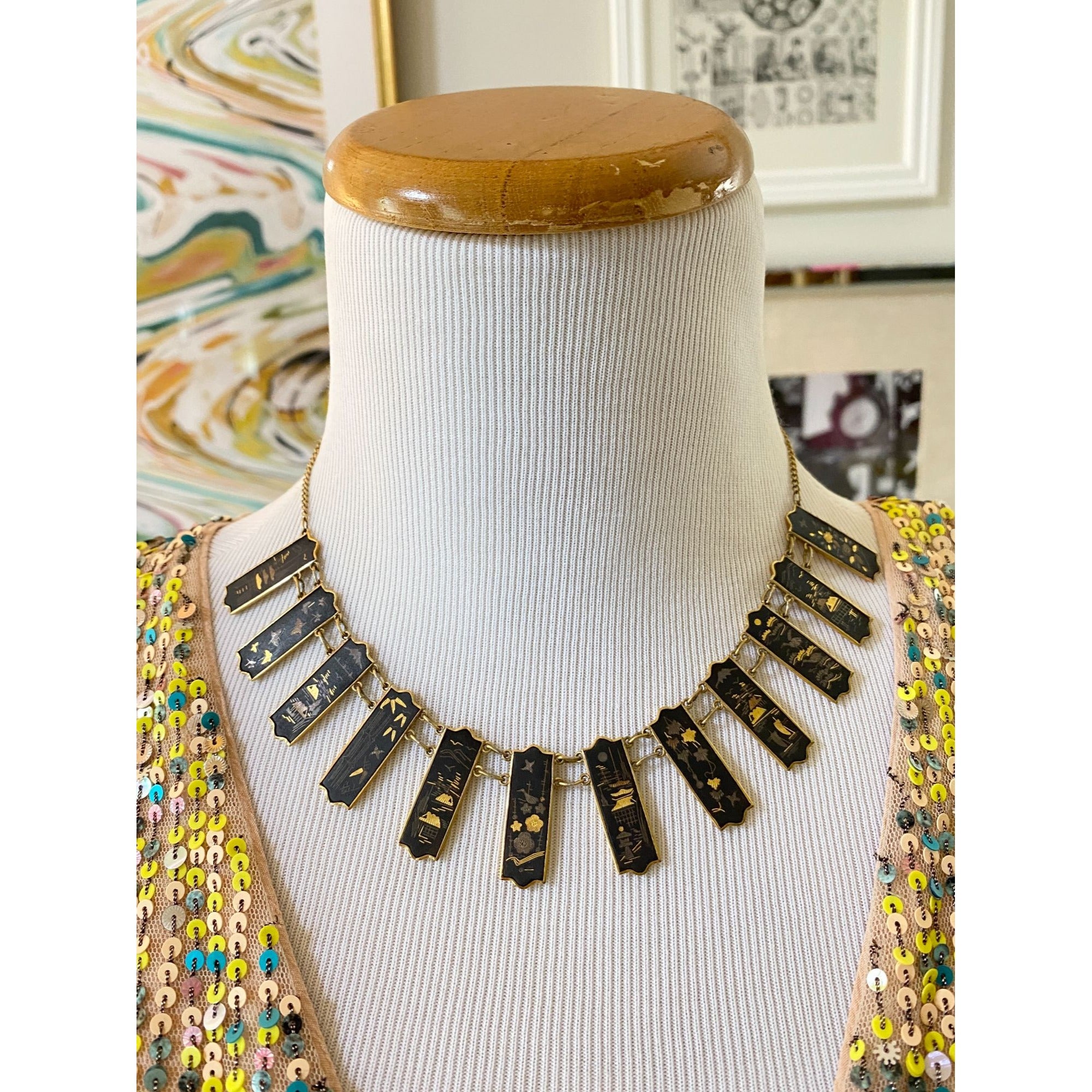 Anthropologie Kristie Sequined Peasant Blouse by Vintage Meet Modern - Vintage Meet Modern Vintage Jewelry - Chicago, Illinois - #oldhollywoodglamour #vintagemeetmodern #designervintage #jewelrybox #antiquejewelry #vintagejewelry