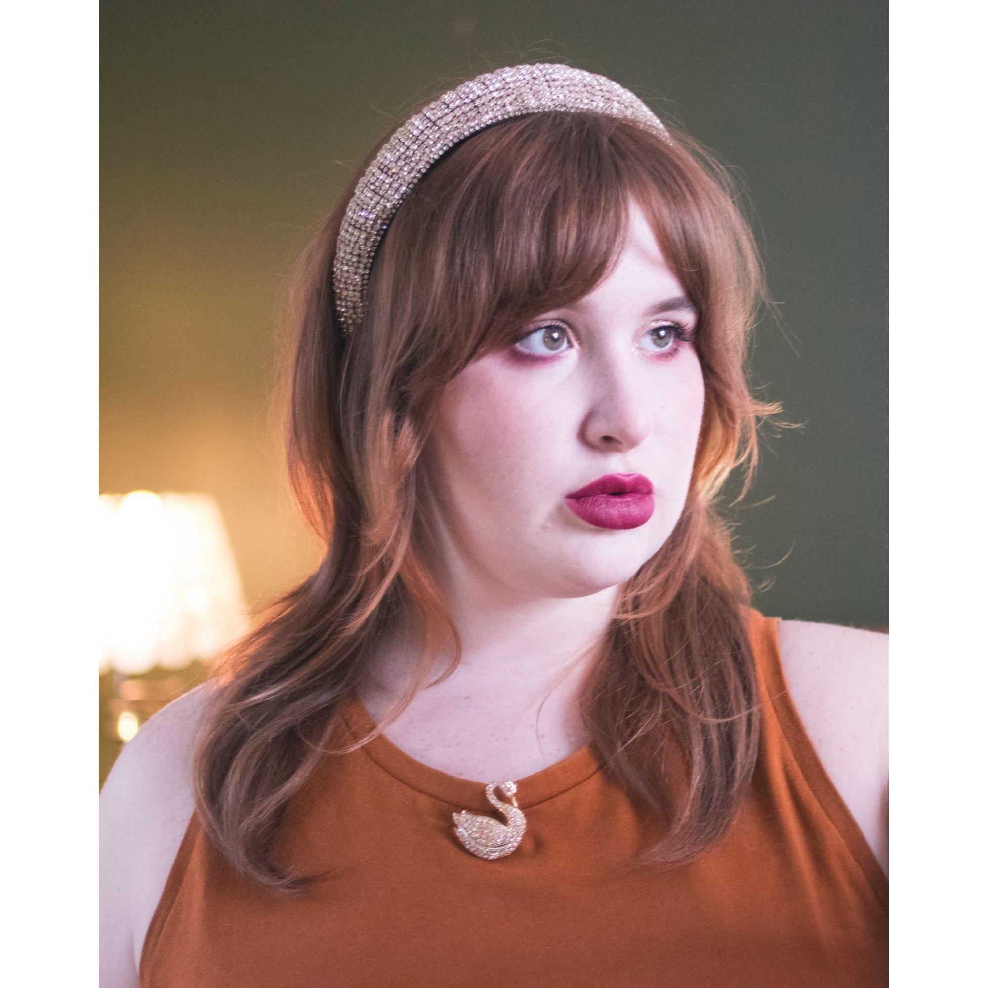 Graceful Like a Swan Brooch by Swarovski - Vintage Meet Modern Vintage Jewelry - Chicago, Illinois - #oldhollywoodglamour #vintagemeetmodern #designervintage #jewelrybox #antiquejewelry #vintagejewelry