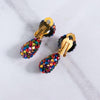 Vintage Bellini for Formart Rainbow Rhinestone Dangling Statement Earrings by Bellini for Formart - Vintage Meet Modern Vintage Jewelry - Chicago, Illinois - #oldhollywoodglamour #vintagemeetmodern #designervintage #jewelrybox #antiquejewelry #vintagejewelry