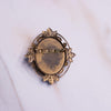 Vintage Victorian Revival Cameo with Light Blue Rhinestones and Seed Pearl Brooch by West Germany - Vintage Meet Modern Vintage Jewelry - Chicago, Illinois - #oldhollywoodglamour #vintagemeetmodern #designervintage #jewelrybox #antiquejewelry #vintagejewelry