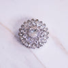 Vintage Warner Art Deco Diamante Medallion Brooch by Warner - Vintage Meet Modern Vintage Jewelry - Chicago, Illinois - #oldhollywoodglamour #vintagemeetmodern #designervintage #jewelrybox #antiquejewelry #vintagejewelry
