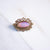 Vintage Opaline Glass Scarf Clip
