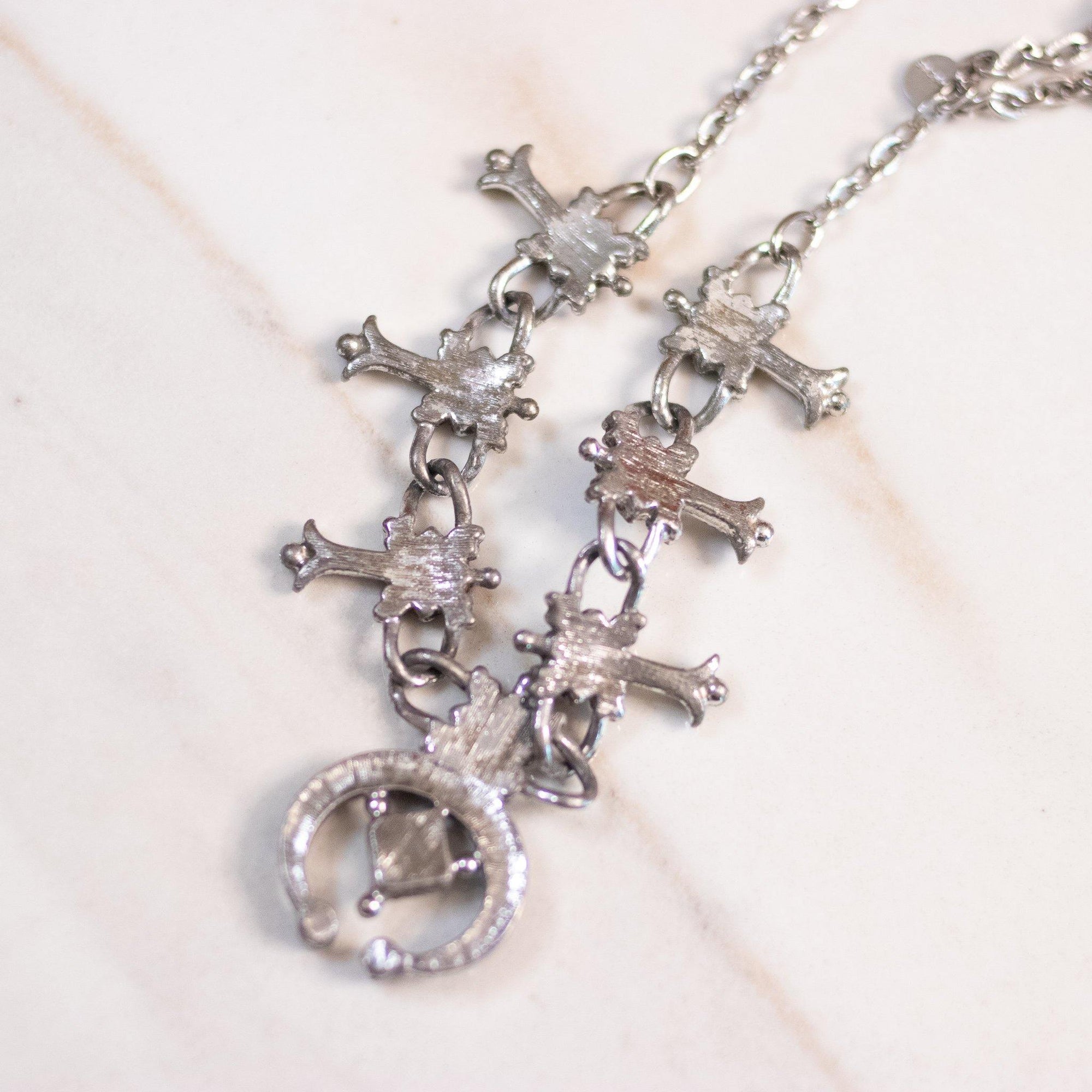 Vintage Emmons Petite Squash Blossom Style Necklace by Emmons - Vintage Meet Modern Vintage Jewelry - Chicago, Illinois - #oldhollywoodglamour #vintagemeetmodern #designervintage #jewelrybox #antiquejewelry #vintagejewelry