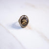 Vintage Smoky Quartz Statement Ring by Gold Filled - Vintage Meet Modern Vintage Jewelry - Chicago, Illinois - #oldhollywoodglamour #vintagemeetmodern #designervintage #jewelrybox #antiquejewelry #vintagejewelry
