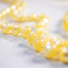 Vintage Alice Caviness Yellow Moonglow Double Strand Necklace by Alice Caviness - Vintage Meet Modern Vintage Jewelry - Chicago, Illinois - #oldhollywoodglamour #vintagemeetmodern #designervintage #jewelrybox #antiquejewelry #vintagejewelry