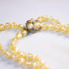 Vintage Alice Caviness Yellow Moonglow Double Strand Necklace by Alice Caviness - Vintage Meet Modern Vintage Jewelry - Chicago, Illinois - #oldhollywoodglamour #vintagemeetmodern #designervintage #jewelrybox #antiquejewelry #vintagejewelry