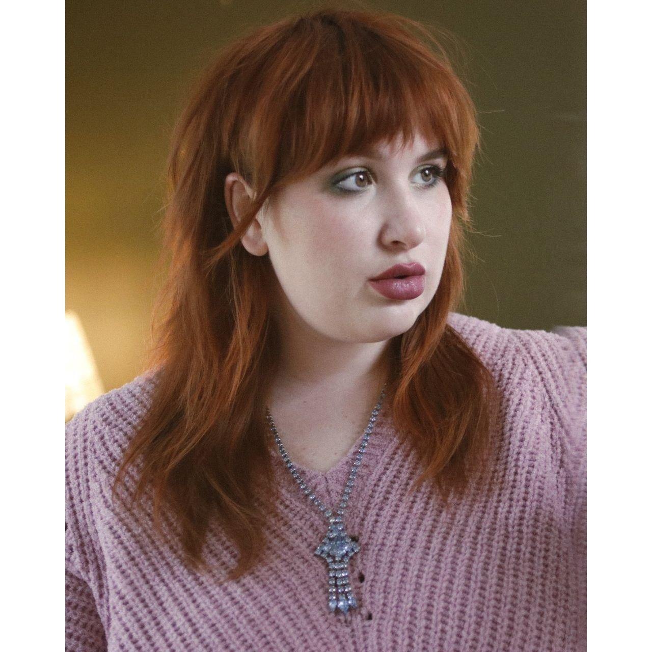 Vintage Blue Rhinestone Tassel Necklace by Unsigned Beauty - Vintage Meet Modern Vintage Jewelry - Chicago, Illinois - #oldhollywoodglamour #vintagemeetmodern #designervintage #jewelrybox #antiquejewelry #vintagejewelry