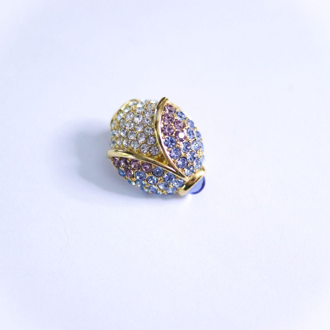 Vintage Swarovski Ladybug Brooch by Unsigned - Vintage Meet Modern Vintage Jewelry - Chicago, Illinois - #oldhollywoodglamour #vintagemeetmodern #designervintage #jewelrybox #antiquejewelry #vintagejewelry