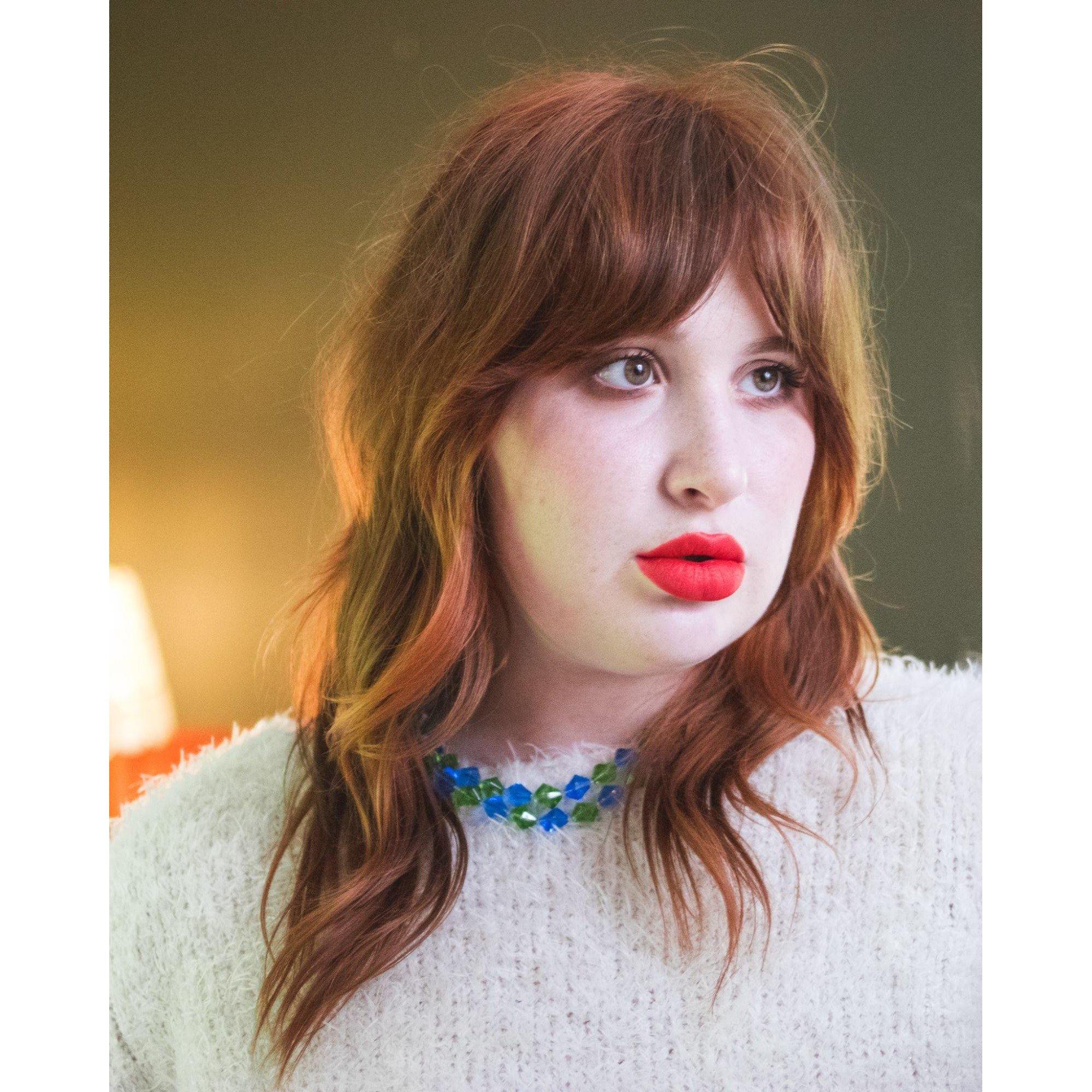 Vintage Hong Kong Blue and Green Lucite Double Strand Necklace by Hong Kong - Vintage Meet Modern Vintage Jewelry - Chicago, Illinois - #oldhollywoodglamour #vintagemeetmodern #designervintage #jewelrybox #antiquejewelry #vintagejewelry