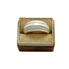 Vintage Crown Trifari Gold and Cream Enamel Ring by Crown Trifari - Vintage Meet Modern Vintage Jewelry - Chicago, Illinois - #oldhollywoodglamour #vintagemeetmodern #designervintage #jewelrybox #antiquejewelry #vintagejewelry