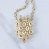Vintage Hobe Diamante Pendant Statement Necklace by Hobe - Vintage Meet Modern Vintage Jewelry - Chicago, Illinois - #oldhollywoodglamour #vintagemeetmodern #designervintage #jewelrybox #antiquejewelry #vintagejewelry