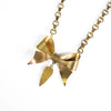 Vintage Art Deco Era Czech Bow Brooch Necklace by Czech - Vintage Meet Modern Vintage Jewelry - Chicago, Illinois - #oldhollywoodglamour #vintagemeetmodern #designervintage #jewelrybox #antiquejewelry #vintagejewelry